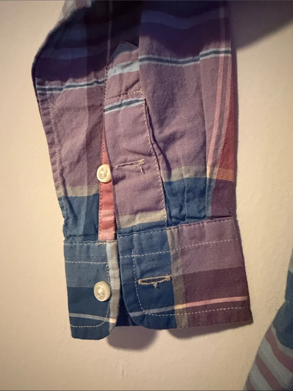 Ralph Lauren Multi-Color Plaid Button-Down Shirt